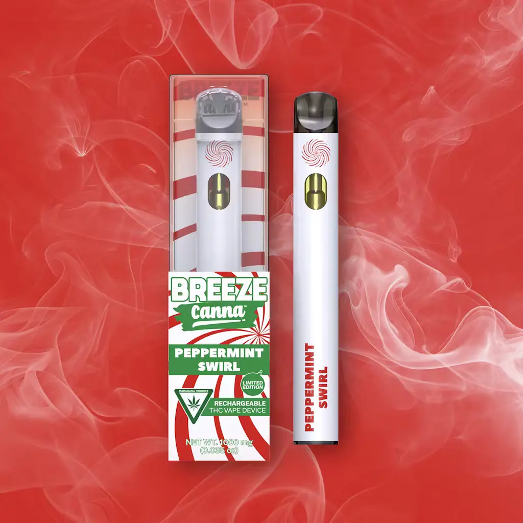 Peppermint Swirl THC Vape